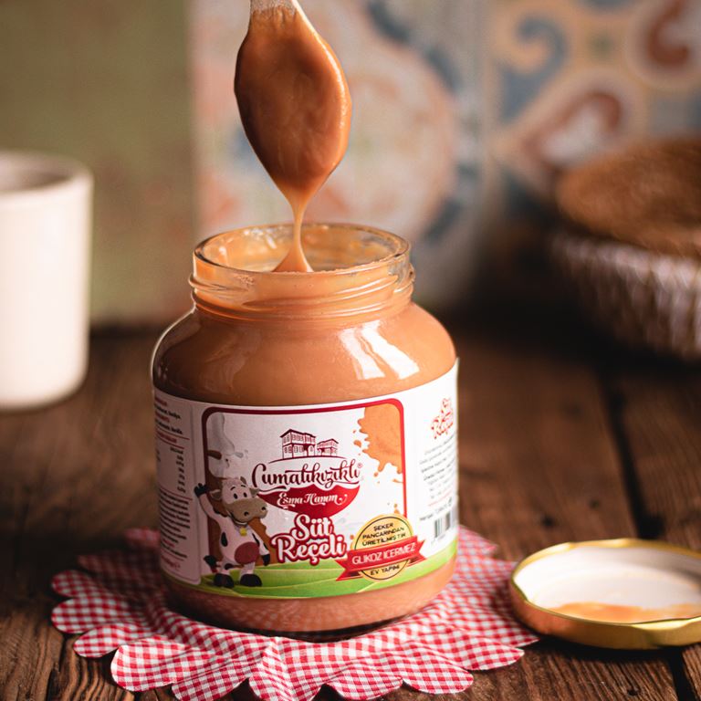 Cumalıkızıklı Gül Reçeli %100 Doğal 380 gr - 5